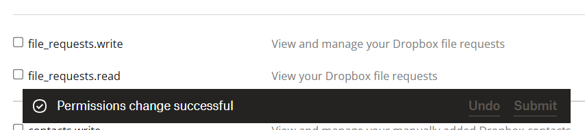 DropBox - アプリアクセストークンの取得手順5.png